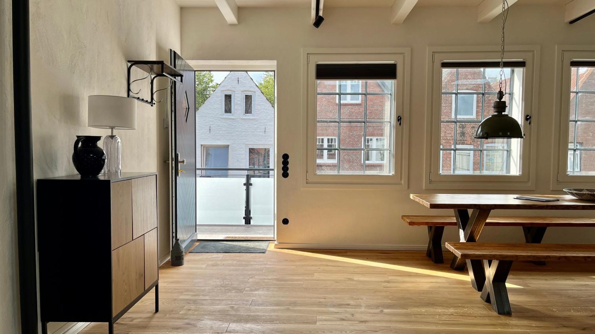 Loftwohnung 2 Simmerdeis An Der Gracht Friedrichstadt Dış mekan fotoğraf