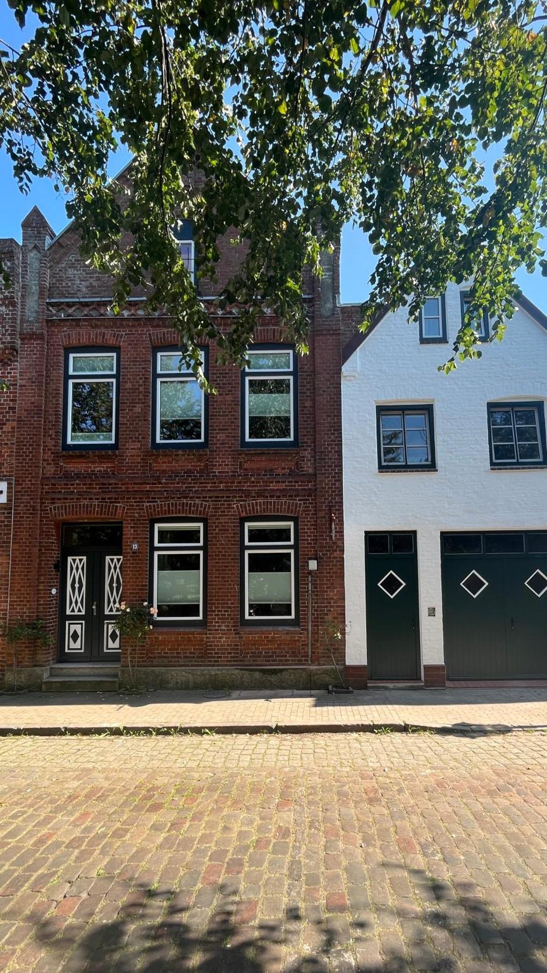 Loftwohnung 2 Simmerdeis An Der Gracht Friedrichstadt Dış mekan fotoğraf